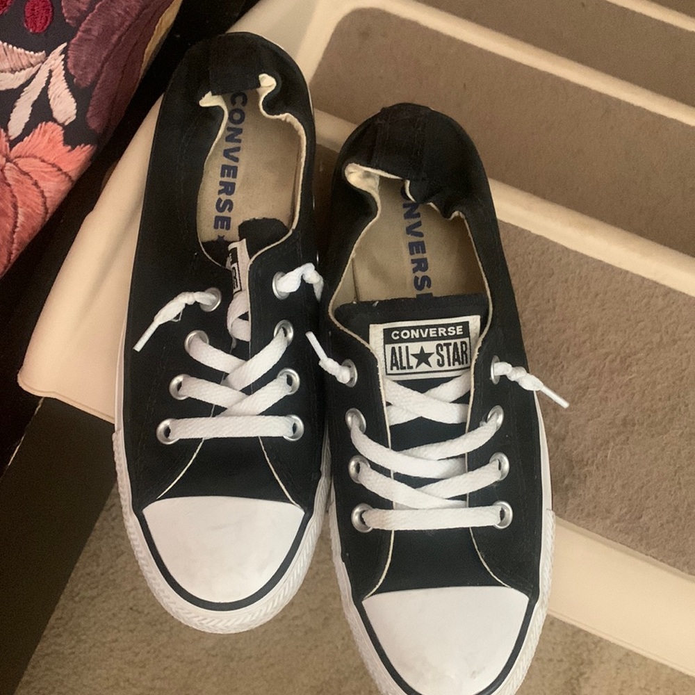 Converse All Star- scrunched heel for easy on and off
